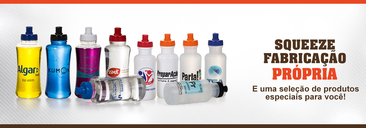 Squeezes Personalizados